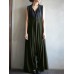 Spaghetti Strap Solid Color Wide Leg Loose Casual Romper