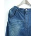 Elastic Waist Solid Color Loose Casual Harem Jeans