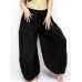 Women Solid Color Loose Wide Leg Yoga Harem Pants