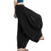 Casual Elastic Waist Loose Harem Pants For Women