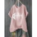 Print Fish Bone Casual Short Sleeve Cute T-Shirt